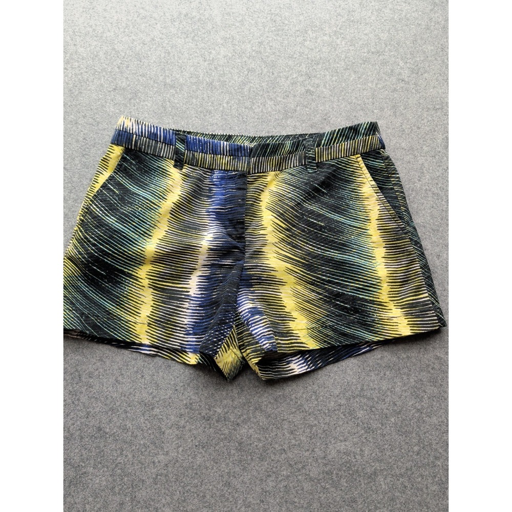 Ann Taylor LOFT Women's Shorts Multi Color Chino Style Size 6 Original Geometric